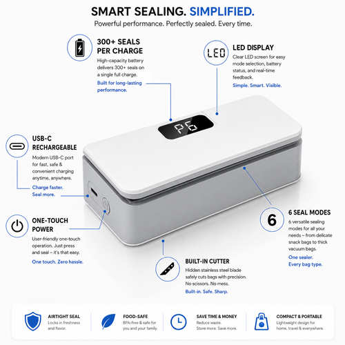 Valo SealPro — Magnetic Bag Sealer