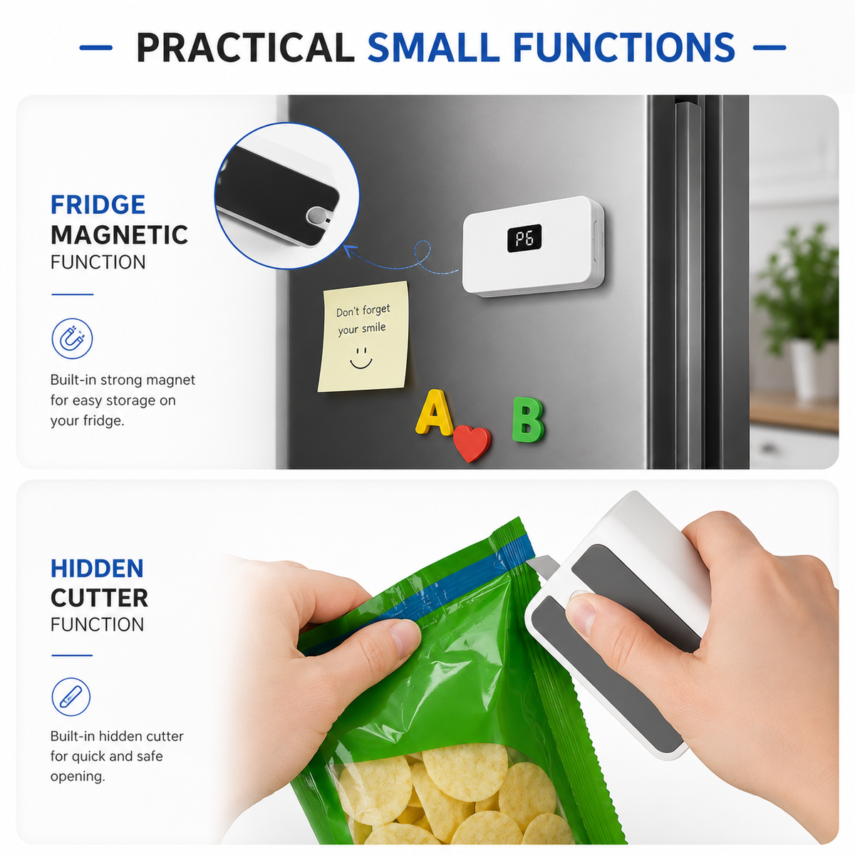 Valo SealPro — Magnetic Bag Sealer