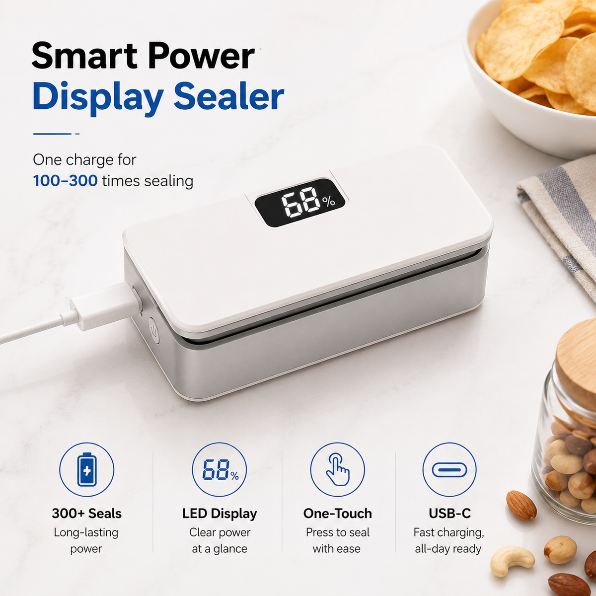Valo SealPro — Magnetic Bag Sealer